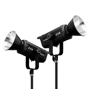 灵需SL300IIIBi三代升级版常亮LED补光灯实标300W瓦COB大功率专业摄影灯拍短视频冷暖双色温灯光直播间补光灯