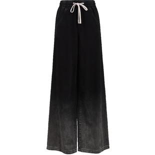 ONLY2025冬季新款渐变水洗舒适弹力腰头设计直筒裤长裤牛仔裤女