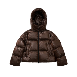 【COMMXN COMMXN】hug 2025冬新度假系列轻旅两穿亮面羽绒服外套