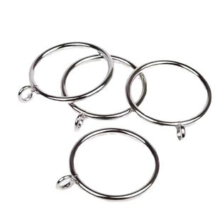 窗帘闭口环挂环罗马杆铁环圈金属挂钩窗帘扣开口环配件吊环圆圈环