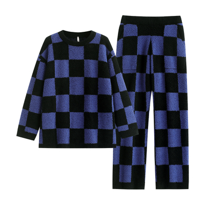 【商场同款】悦内女士半边绒睡衣