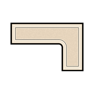 7字形厨房简约地垫专用加厚