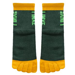 五指袜子男中筒袜棉袜分趾吸汗防臭运动百搭长筒袜女情侣简约四季