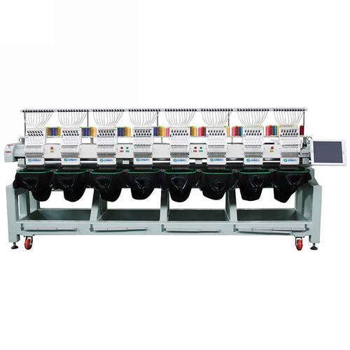 8头电脑绣花机 全自动8头帽绣机 刺绣机 embroidery machine