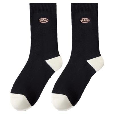 保暖加厚条纹毛圈蓄热雪地袜