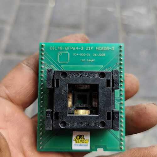 ELENC DIL48/QFP64 ZIF HCS08-3烧