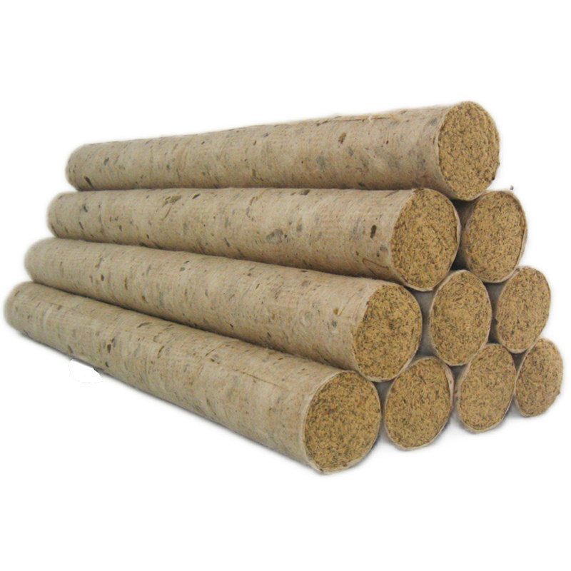 卓艾坊2.5粗三年陈野生艾叶石臼制长纤维艾绒条桑皮纸手工艾灸条