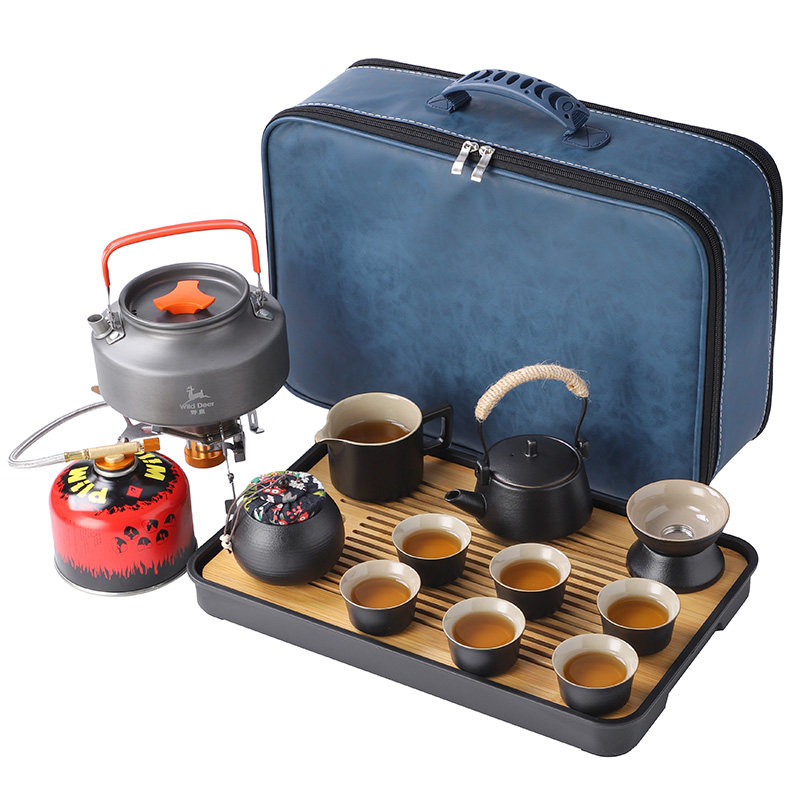 户外露营围炉煮茶便携式旅行茶具整套茶具