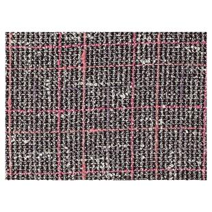 日本进口TH小香风混纺面料手工舒适秋冬套装连衣裙服装布法韵织语