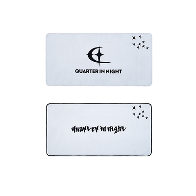 QUARTER IN NIGHT星月logo数码印花浴巾