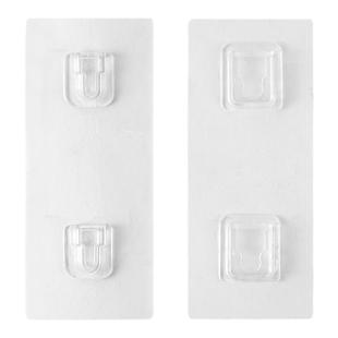 强力子母扣卡扣免打孔字母扣无痕粘钩塑料贴扣挂钩固定器粘贴承重