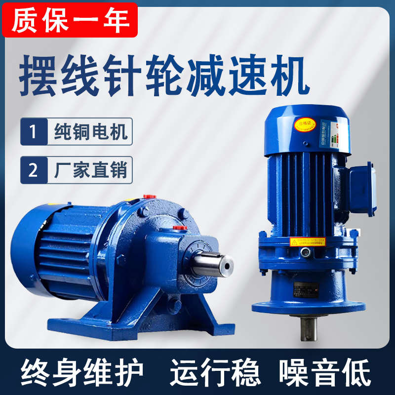 常州BWD卧式摆线针轮减速机小型国标铜芯BLD立式减速机电机一体