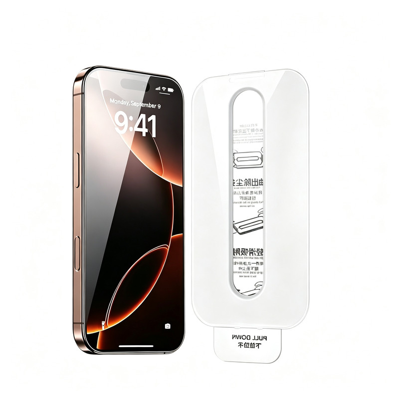 康宁AR增透钢化膜适用苹果17promax大猩猩iPhone16pro防窥15手机膜14防爆13全屏覆盖防摔高清无黑边抗