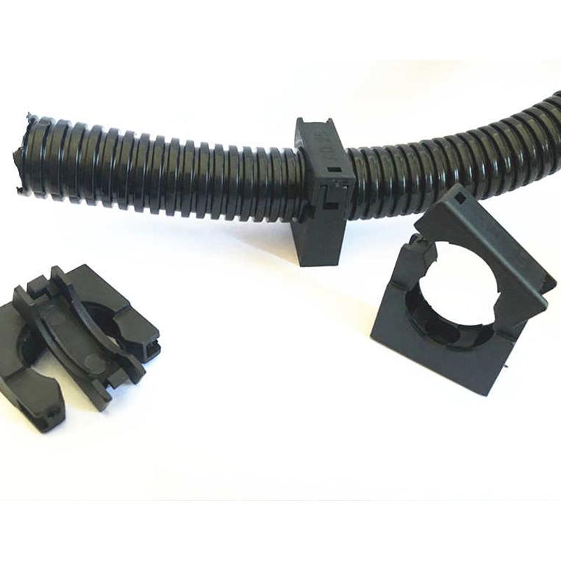 塑料波纹管固定支架 固定管架管卡管夹卡座软管固定夹子 规格齐全