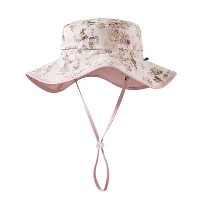 新款防紫外线儿童防晒帽