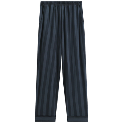 芬腾男士春秋纯棉条纹家居服长裤