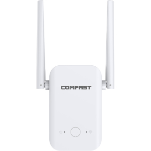 2025新款COMFAST wifi信号扩大器增强放大接收穿墙王加强中继无线网络wife远距离家用路由扩展桥接CF-301S-V3