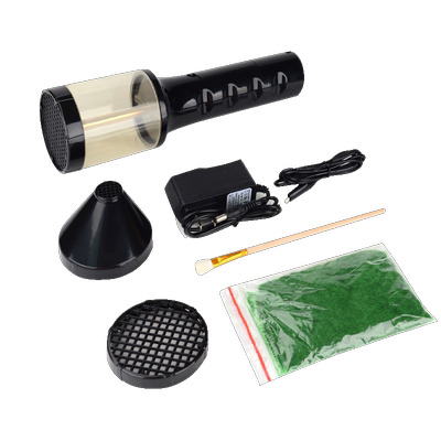 静电植绒机diy军事山地草地模型