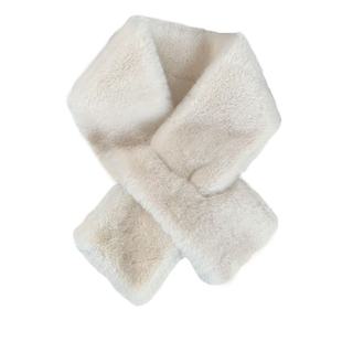 围巾女冬季水貂毛百搭双面毛绒保暖韩版仿皮草交叉护颈濑懒毛围脖