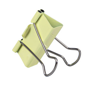 得力省力彩色长尾票夹中号夹子金属大号小号票据夹办公文具资料夹外卖多功能黑色强力夹厨房家用燕尾夹定制