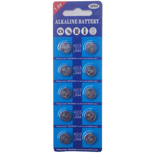 LR44纽扣电池1.5V小玩具电子手表计算器遥控器卡尺TDS笔AG13通用