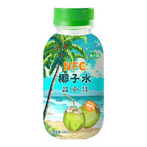 康之味NFC100%纯椰子水0添加东南亚进口椰源246ml*24瓶整箱装饮品