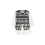 李子木先生宽松显瘦T恤女款上衣2026春夏新款百搭减龄假两件小衫