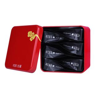 孝文家茶红罐武夷肉桂岩茶口粮茶乌龙茶正宗大红袍茶叶品鉴小罐装