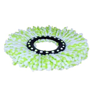 旋转拖把头通用拖杆墩布头家用圆配件替换头头拖把杆拖把盘吸水