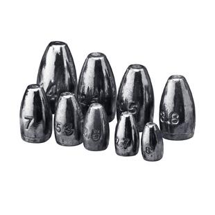 路鱼者钨钢平替路亚高锑合金子弹铅坠卡罗德州钓组塑芯空心防挂底