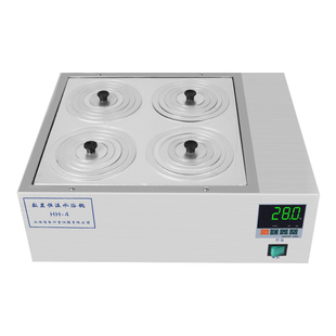 浦春电热数显恒温水浴锅实验室水箱HH-2单双列四六八孔智能水浴箱