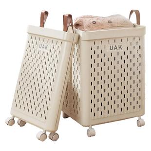 高颜值脏衣篓家用脏衣服收纳筐脏衣篮可折叠装衣物卫生间洗衣篮