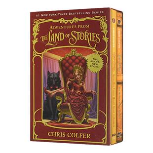 英文原版 Adventures from the Land of Stories Boxed Set  异世界童话之旅2册装 英文版 Christopher Colfer 进口英语原版书籍
