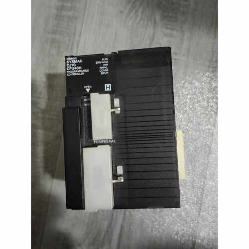 议价欧姆龙CJ1GCPU43H模块PLC工人拆机一个整体可维修