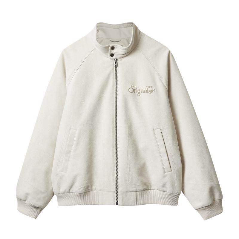 杰克琼斯冬季男装新款棉衣棉服宽松廓形外套刺绣保暖潮226409033