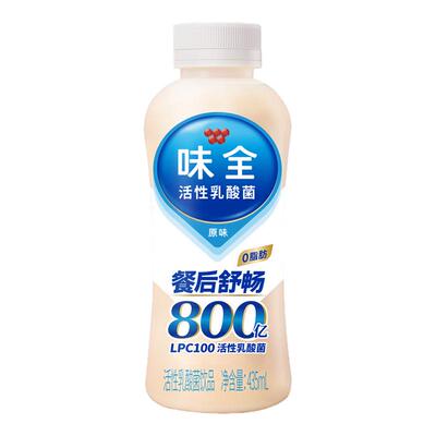 味全乳酸菌饮料435ml*12瓶装