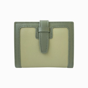 软皮小钱包卡包二合一女士短款薄款2025新款小巧真皮小众设计高级