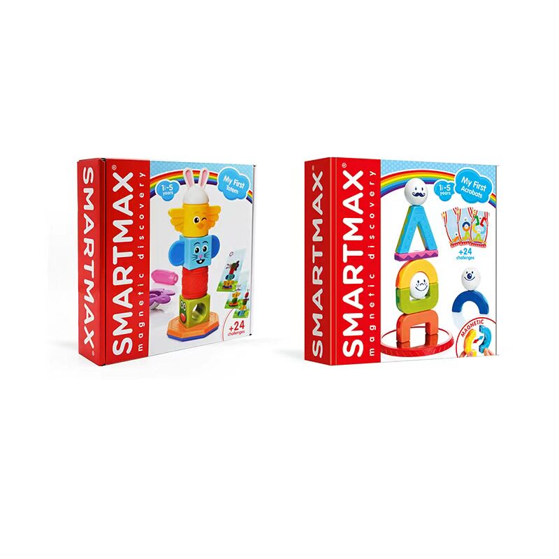 【弯弯推荐】SMARTMAX 童趣启蒙套装  创意磁力棒 1岁+生日送礼