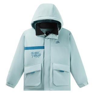 少年顽家安踏儿童男大童羽绒服2026新款保暖中大童四防羽绒服外套