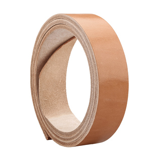 原色日本昭南抛光植鞣革皮带条加厚日本枥木半成品腰带料多脂养牛