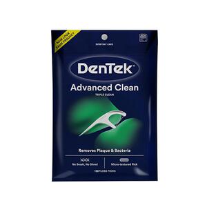 德泰克Dentek进口牙线棒含氟超细家庭装薄荷味成人150支/袋
