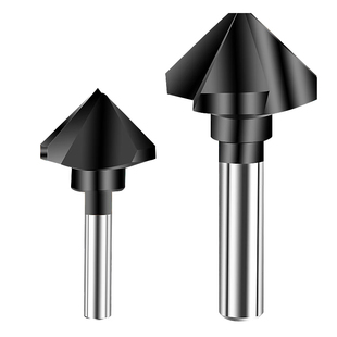 工业级倒角刀90度三刃倒角器45度单刃不锈钢专用沉孔去毛刺锪钻头