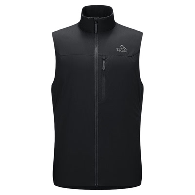 伯希和户外金标P棉服马甲男新款