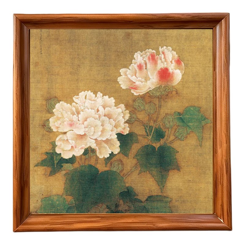 宋代古风花鸟挂墙摆台装饰字画