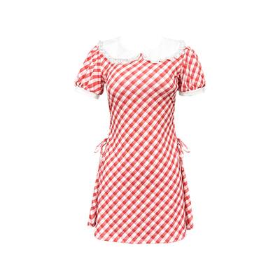 泳衣女连体保守显瘦遮肚学生