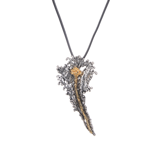 【山海】寓意志存高远 原创中古风配饰品异形山海吊坠项链毛衣链