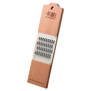 榉木多功能切菜神器土豆丝厨房家用刨丝萝卜切片擦丝器不锈钢刀头