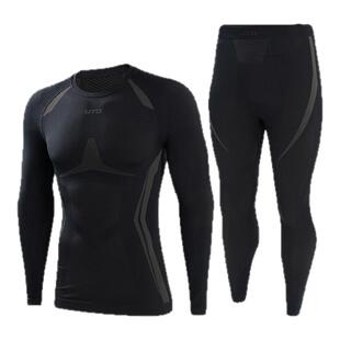 UTO無界户外滑雪速干衣男运动排汗单向导湿女登山保暖内衣套装