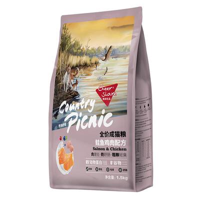 畅享优品牧场野餐成猫粮1.5kg