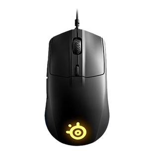 SteelSeries赛睿Rival 3 Gen 2有线电竞鼠标电脑游戏RGB人体工学